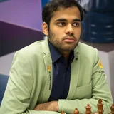 Portrait of Arjun Erigaisi